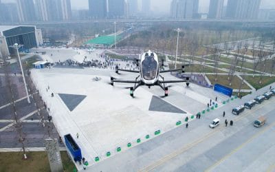 EHang EH216-S: Avanços Significativos em Voos Comerciais de eVTOL na China