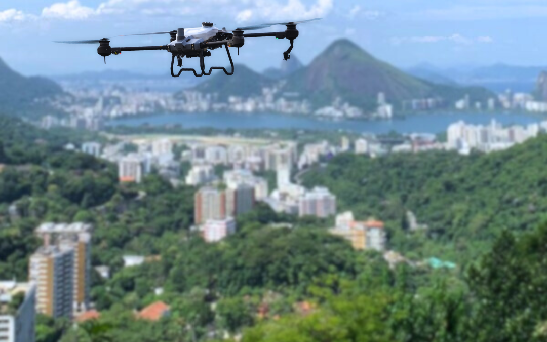 Rio de Janeiro faz uso de drones e inteligência artificial (IA) para reflorestar a cidade