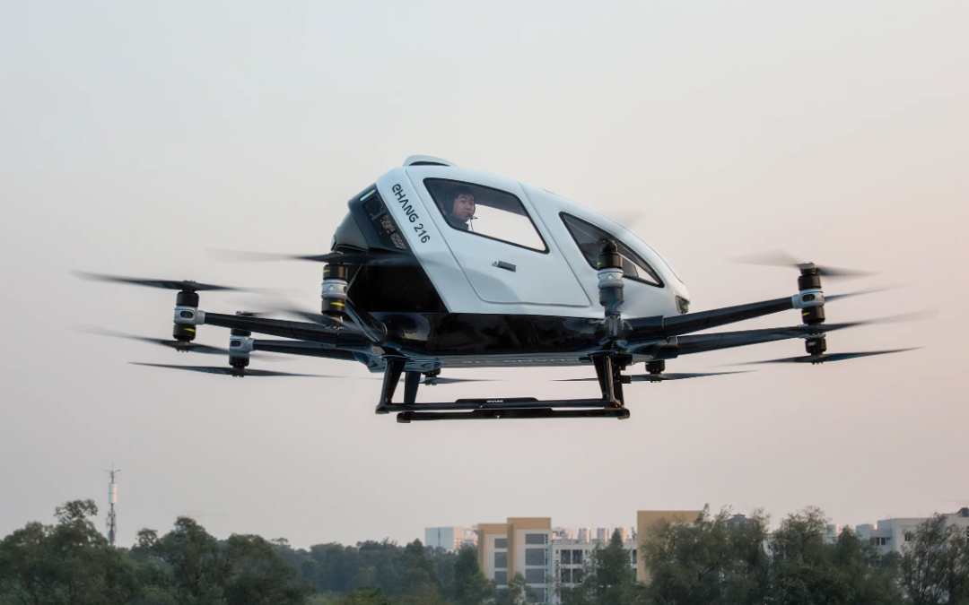 Telefónica e EHang fecham parceria para impulsionar mobilidade aérea urbana na América Latina e Europa