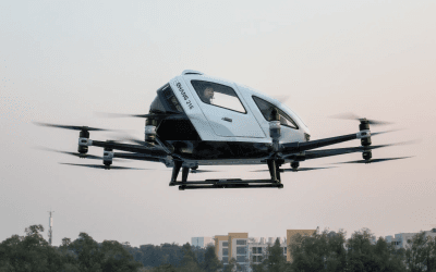 Telefónica e EHang fecham parceria para impulsionar mobilidade aérea urbana na América Latina e Europa