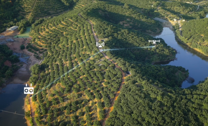 Foto: DJI DOCK - Detalhes do Alvo ao seu Alcance