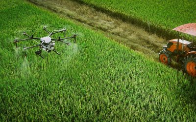 Diferenças entre o drone pulverizador e métodos tradicionais de pulverização