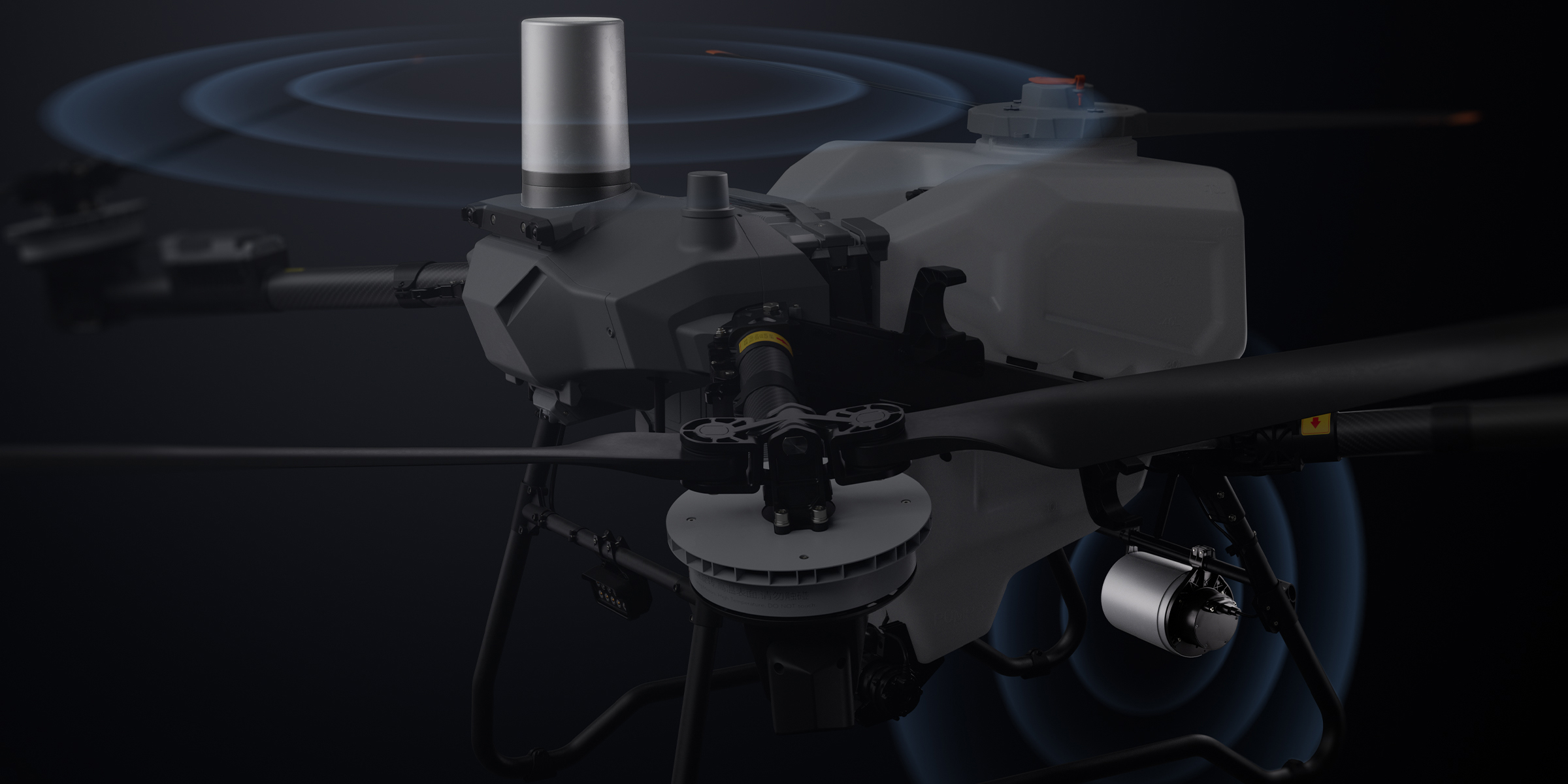 Sensor LIDAR em close