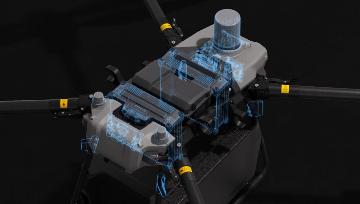 Sistema de baterias duplas DJI FlyCart 30